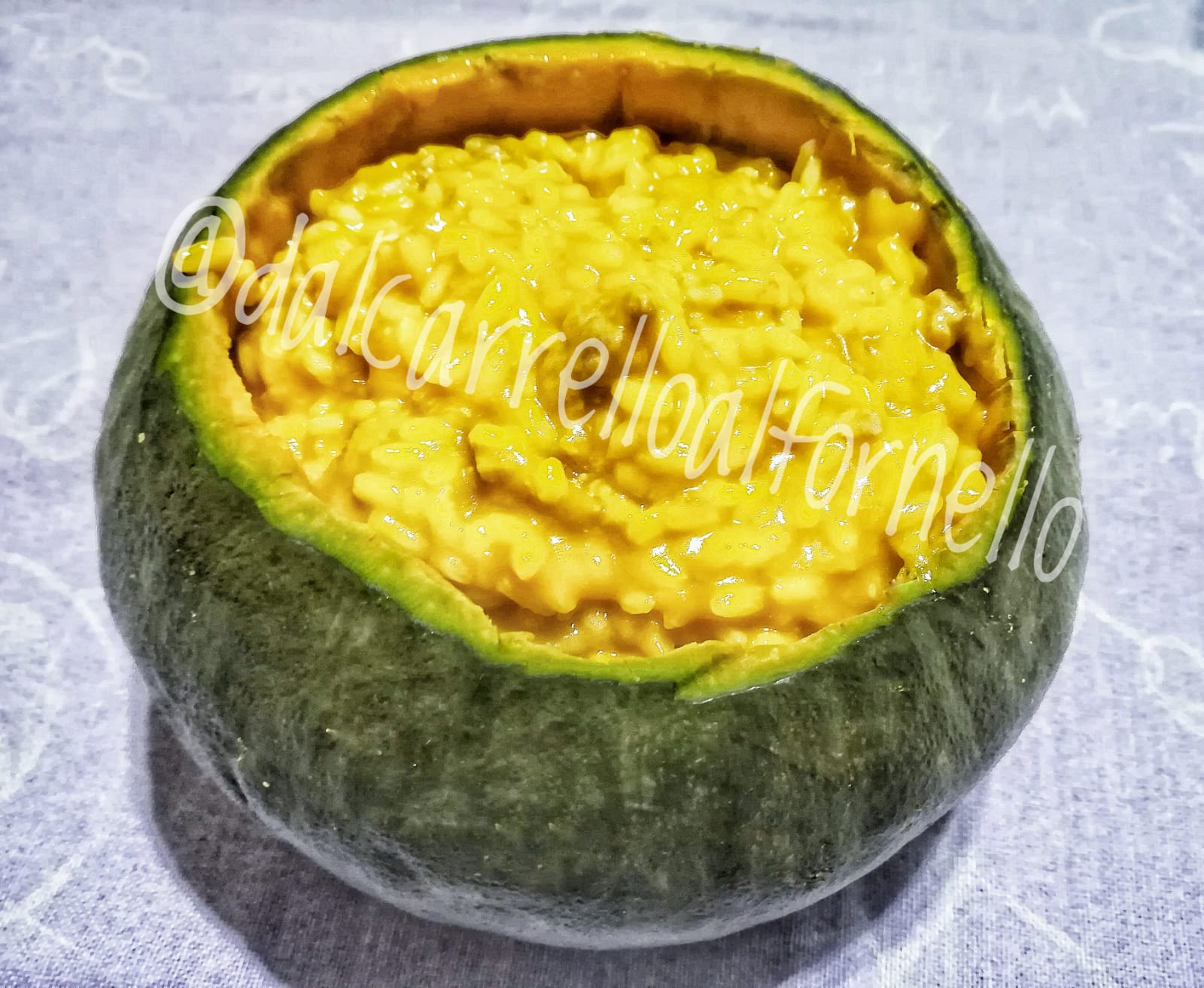 Risotto alla zucca e salsiccia