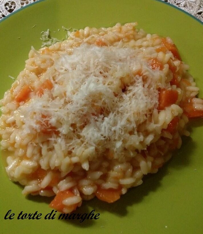 Risotto alla zucca gialla