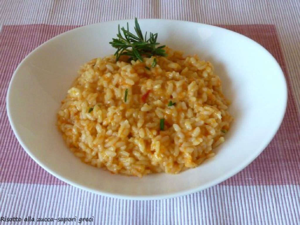 Risotto alla zucca
