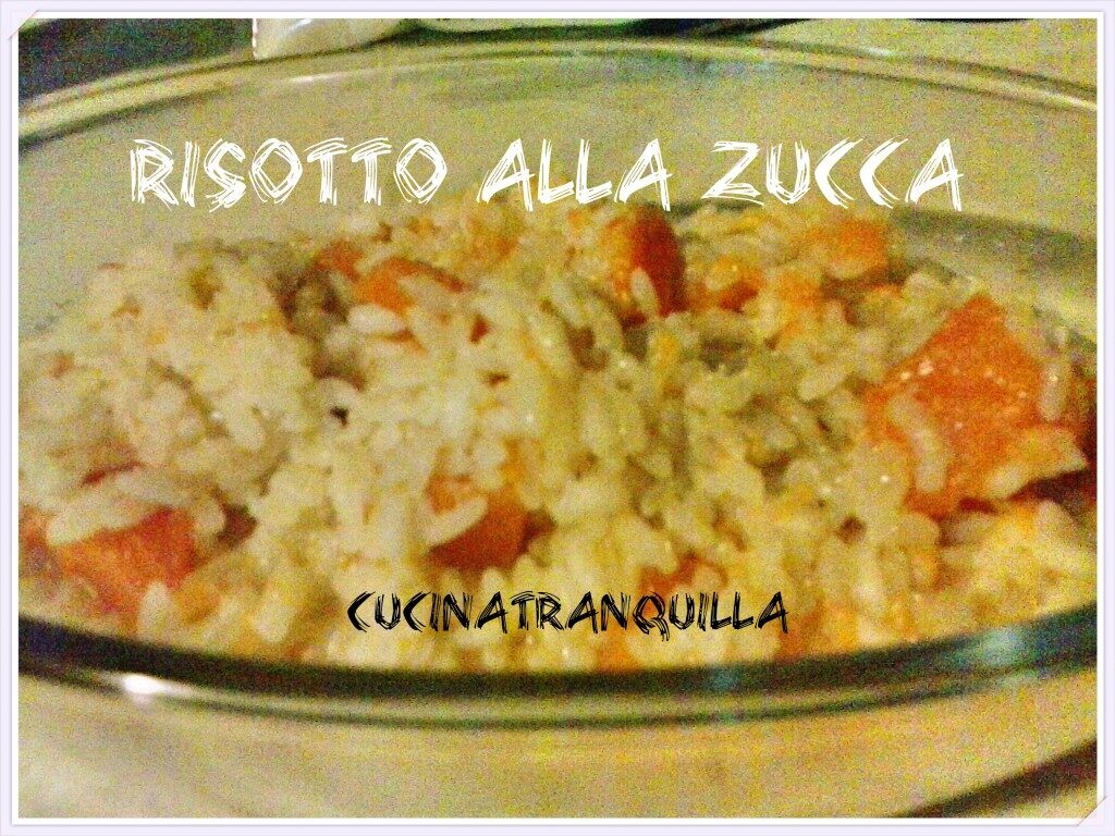 Risotto alla zucca