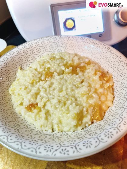 Risotto alla zucca semplice e veloce (Ricetta Bimby)