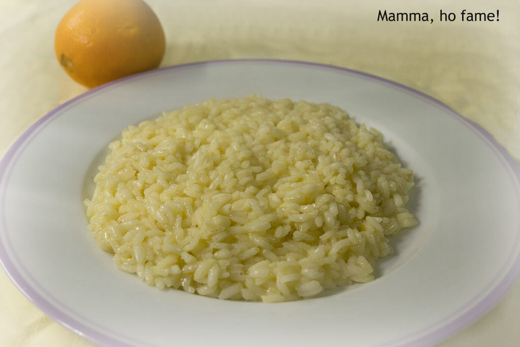 Risotto all’arancia – ricetta veloce e leggera