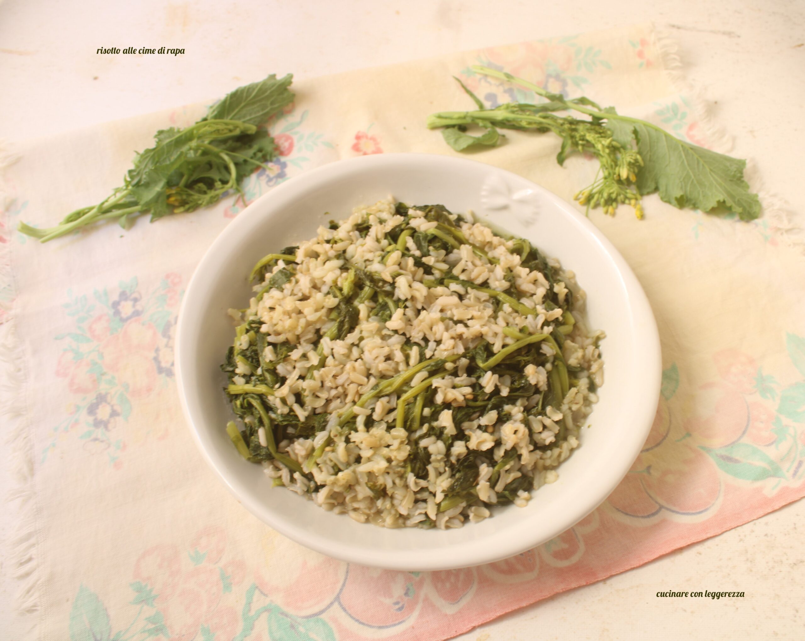 Risotto alle cime di rapa