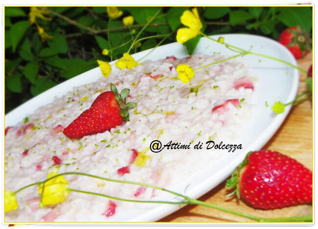 Risotto alle fragole
