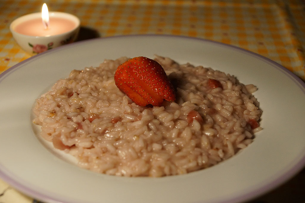 Risotto alle fragole – ricetta facile