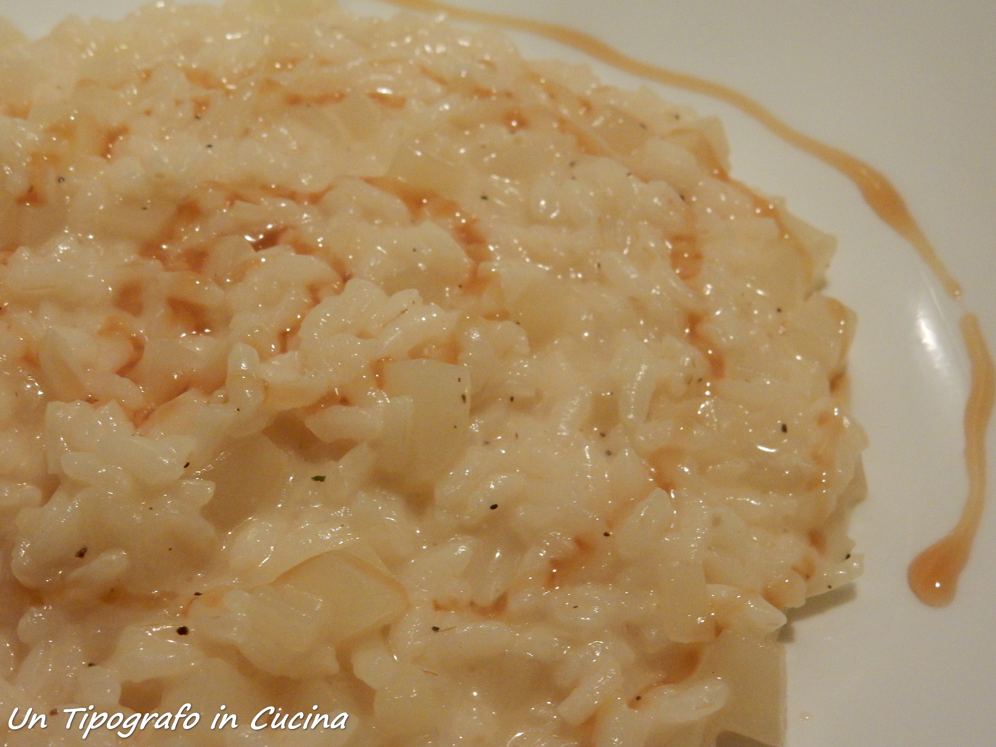 Risotto alle pere e castelmagno…