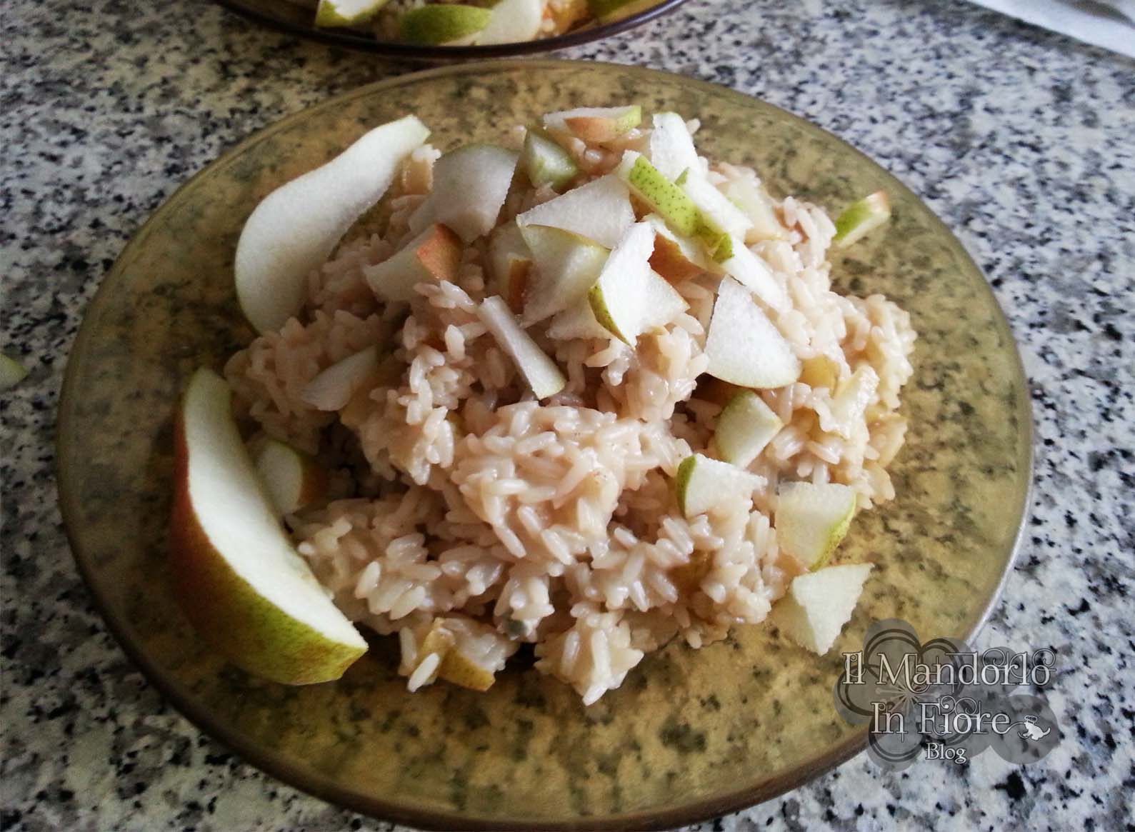Risotto alle pere e gorgonzola