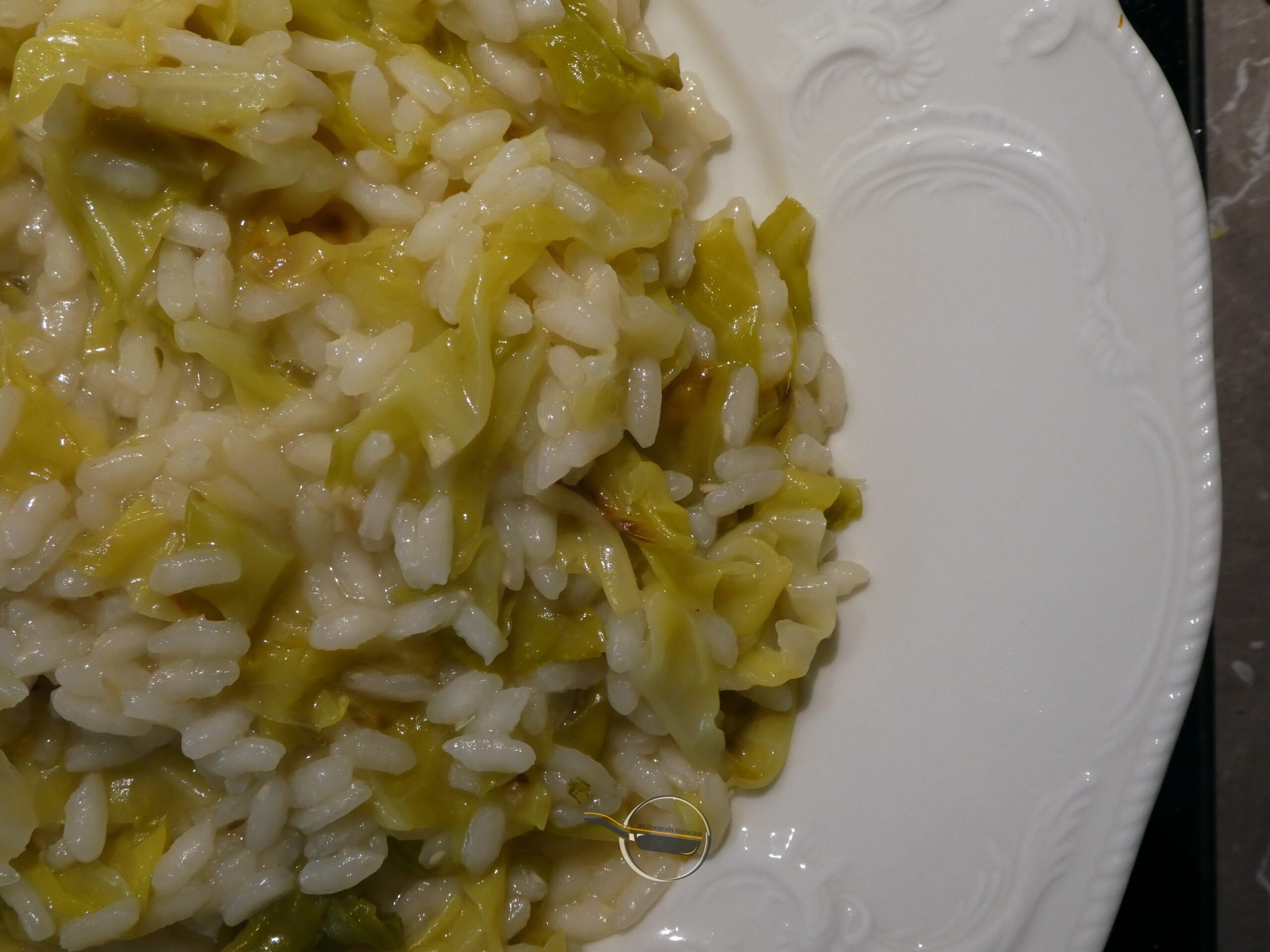 Risotto alle verze…