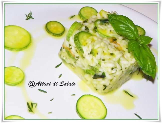 Risotto alle zucchine