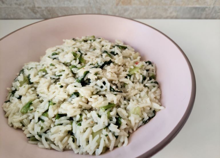 Risotto all’indivia con parmigiano