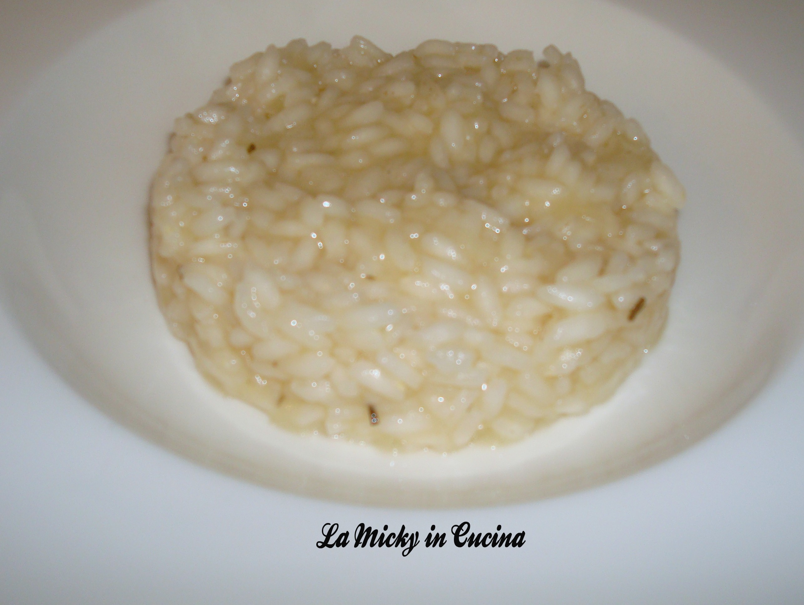 Risotto allo spumante