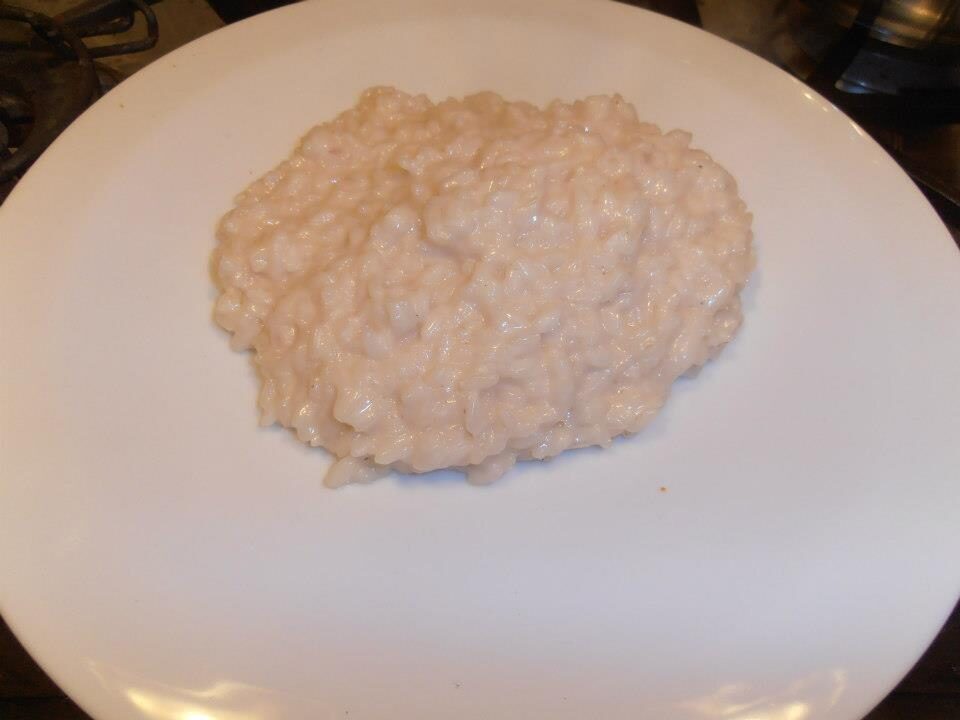 Risotto allo spumante