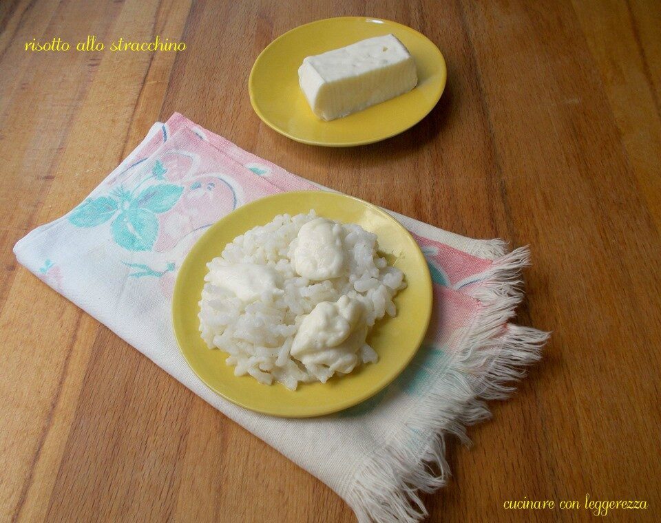 Risotto allo stracchino