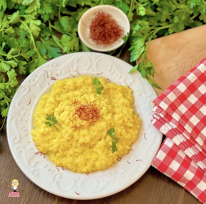 Risotto allo zafferano