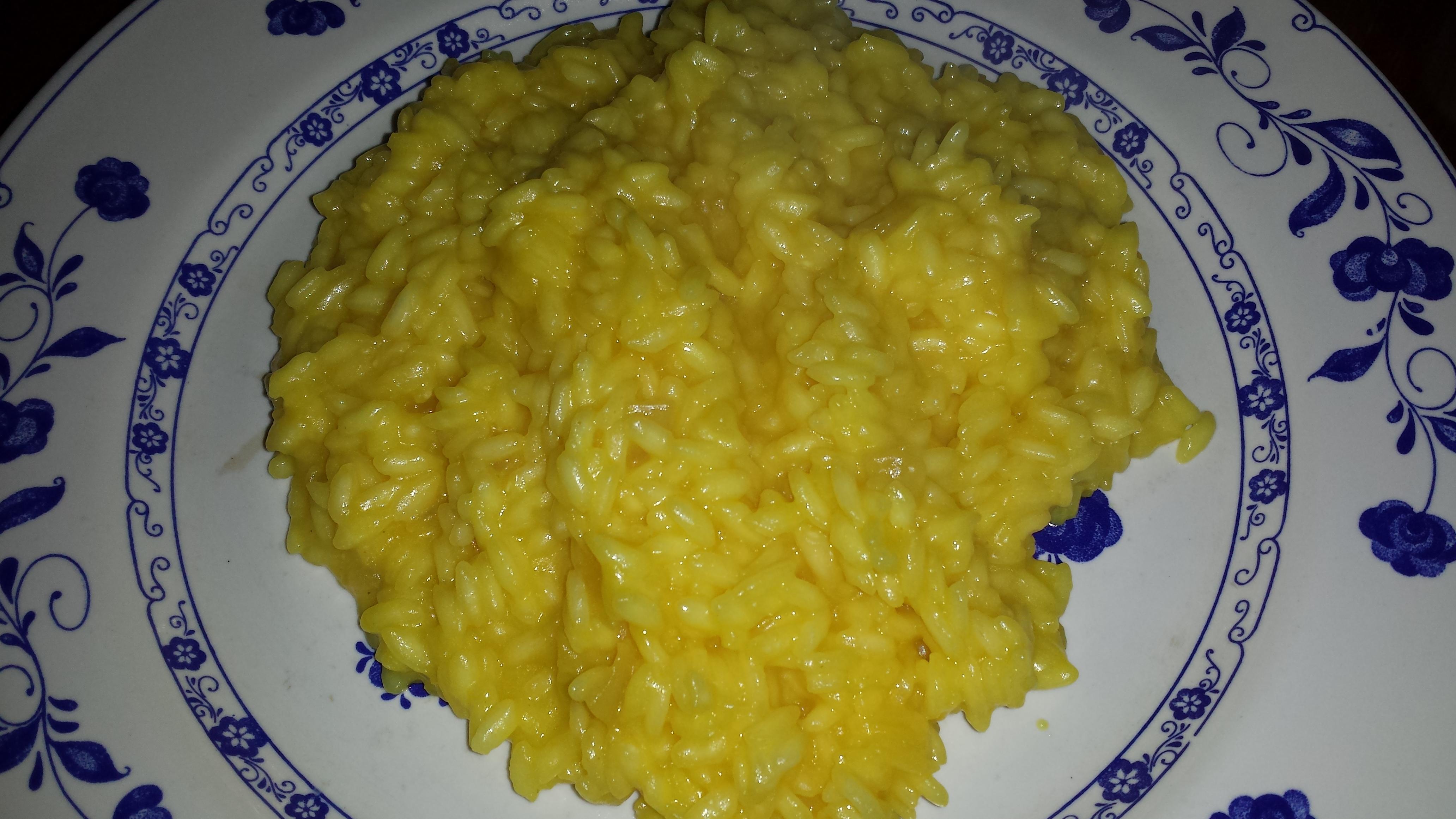 Risotto allo zafferano
