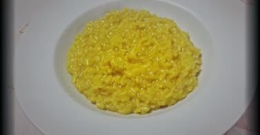 Risotto allo zafferano