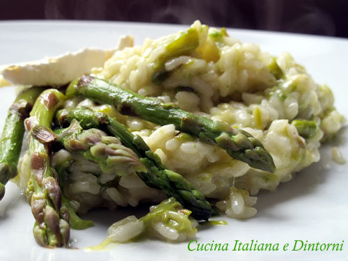 Risotto asparagi e brie