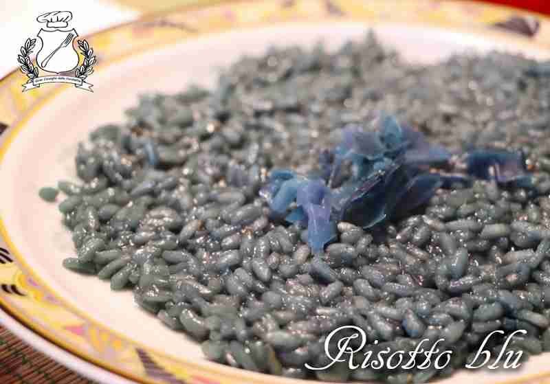 Risotto blu