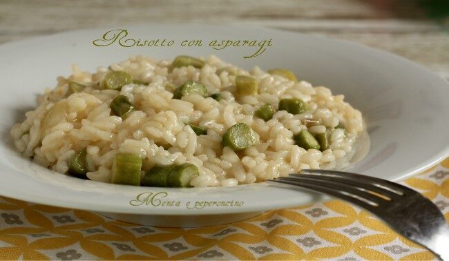 Risotto con aparagi