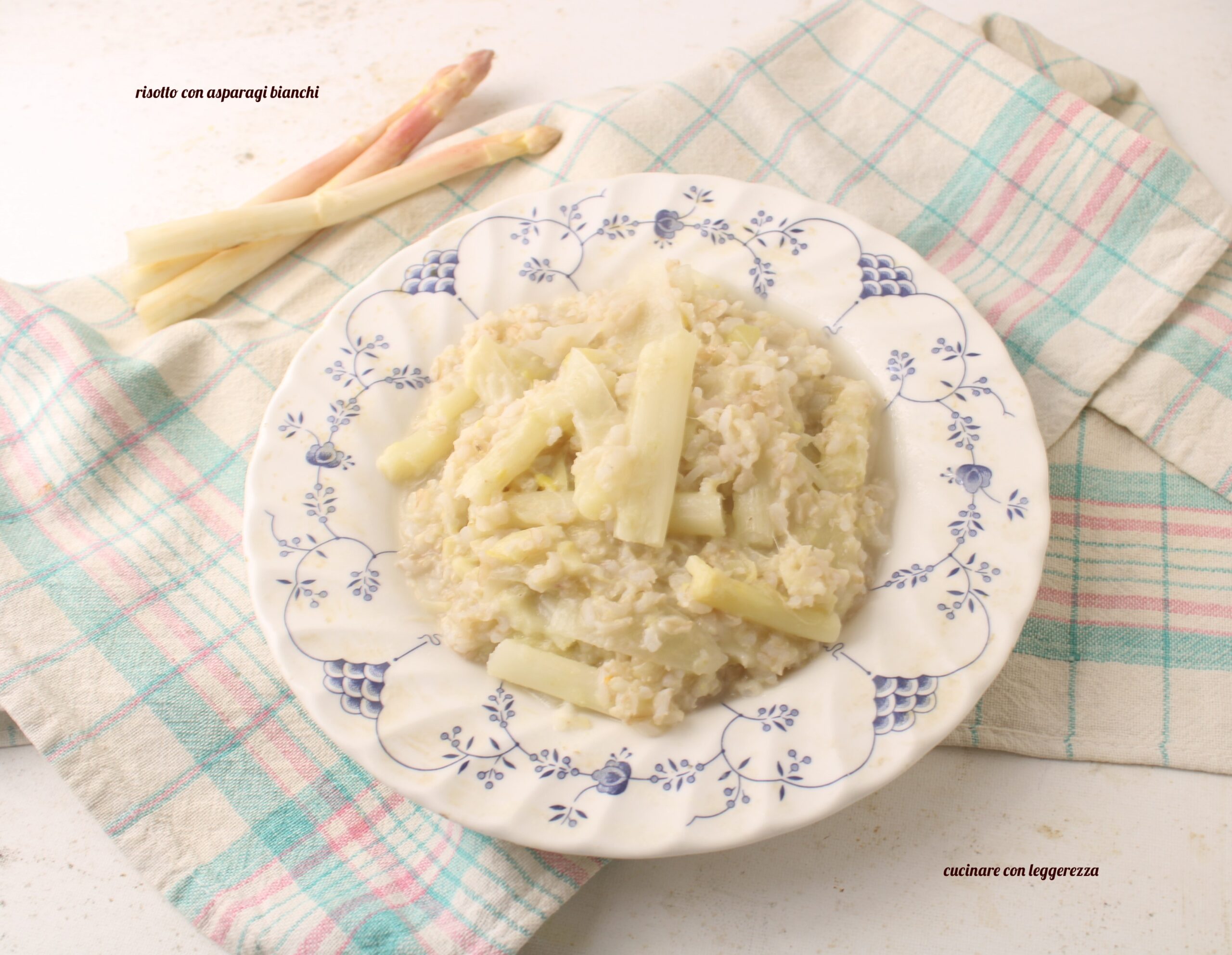 Risotto con asparagi bianchi