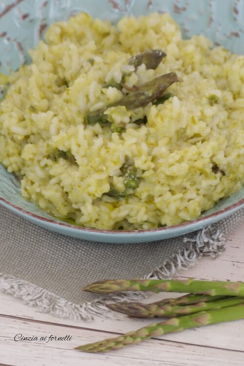 Risotto con asparagi col bimby