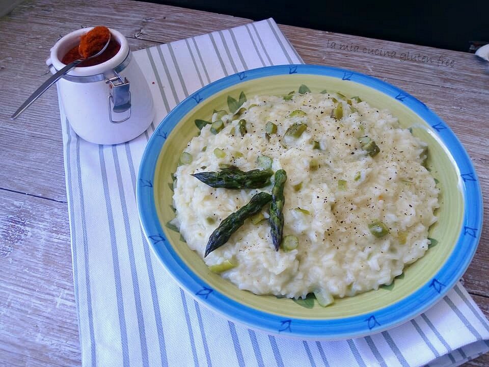 Risotto con asparagi