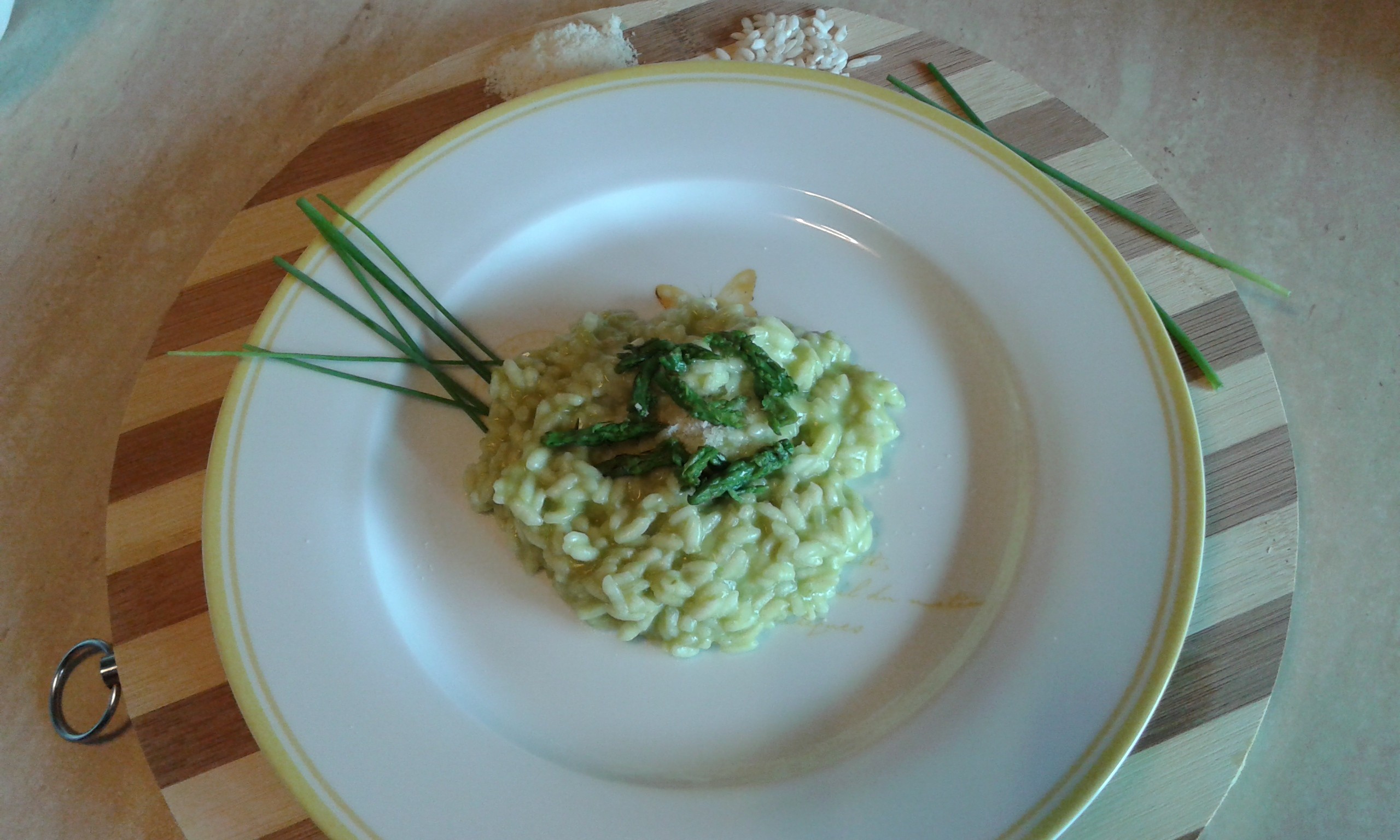 Risotto con asparagi