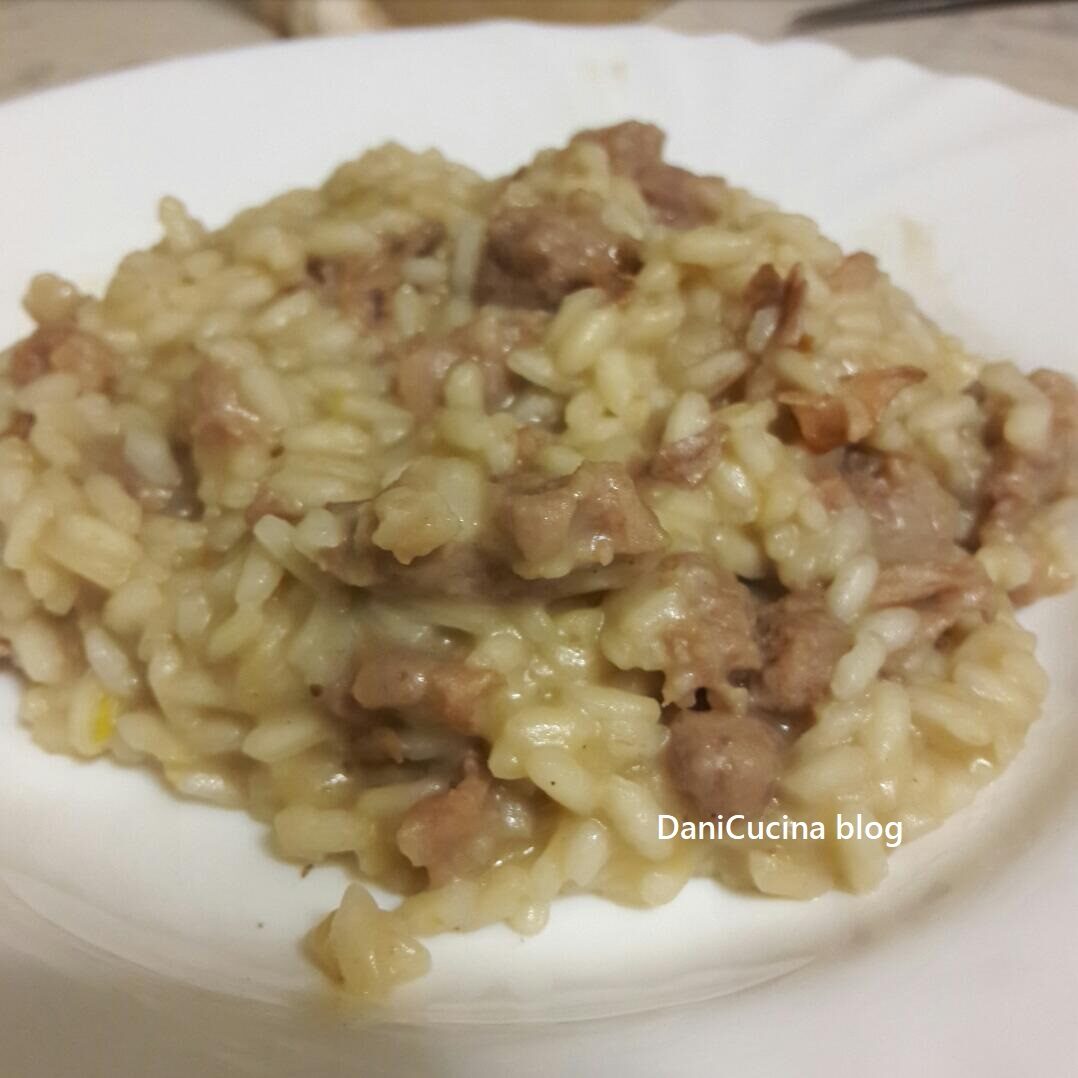 Risotto con castagne e salsiccia – piatto cremoso e autunnale