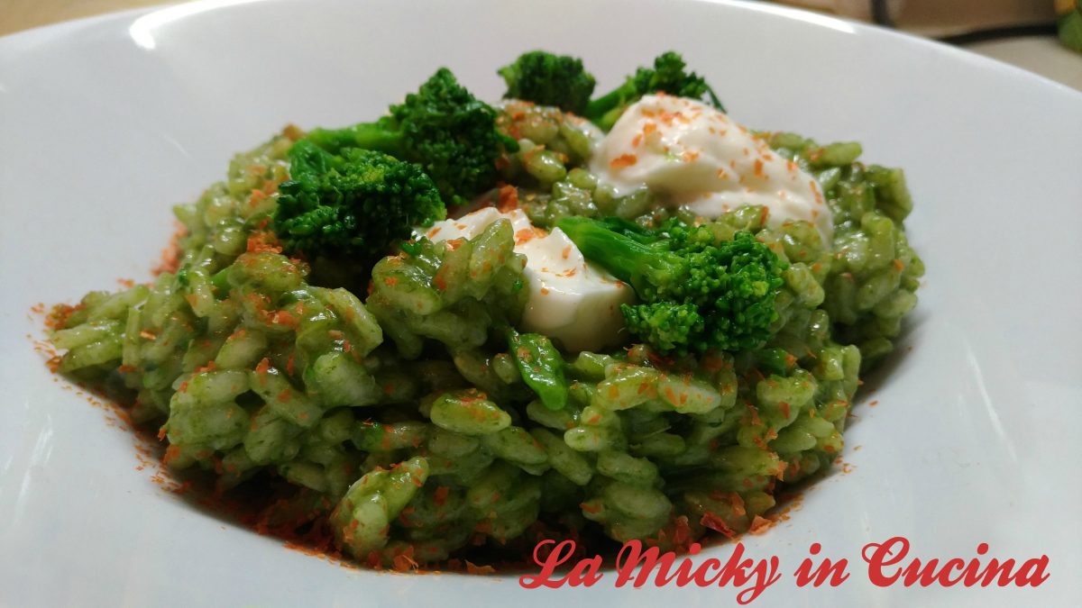 Risotto con cime di rapa (ricetta di bruno barbieri)