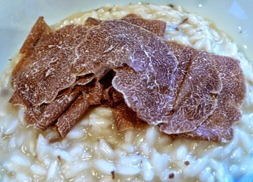 Risotto con fonduta al raschera e tartufo bianco d’alba
