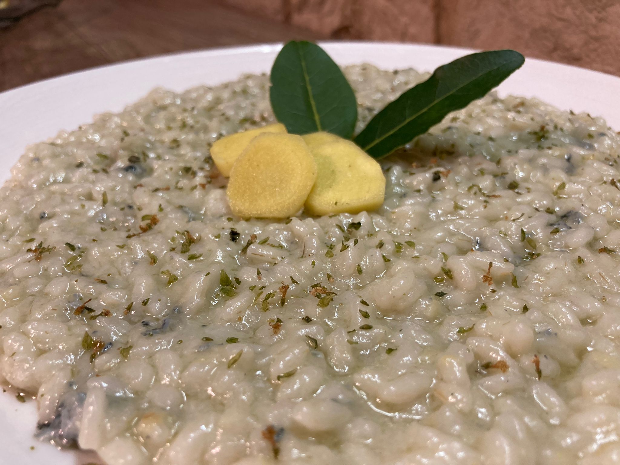 Risotto con gorgonzola e zenzero: ricetta di un esperimento ben riuscito