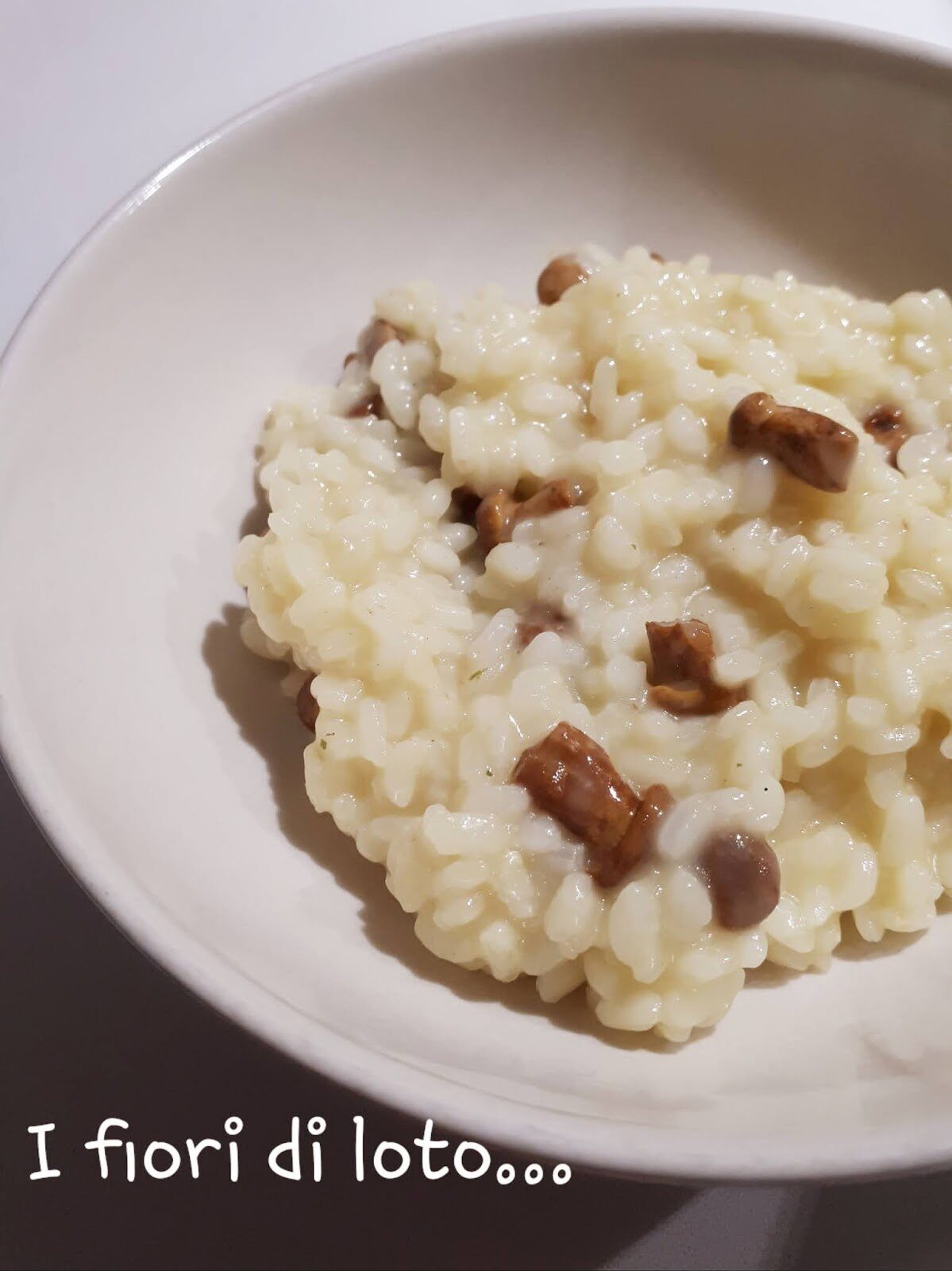 Risotto con i finferli (gialletti)