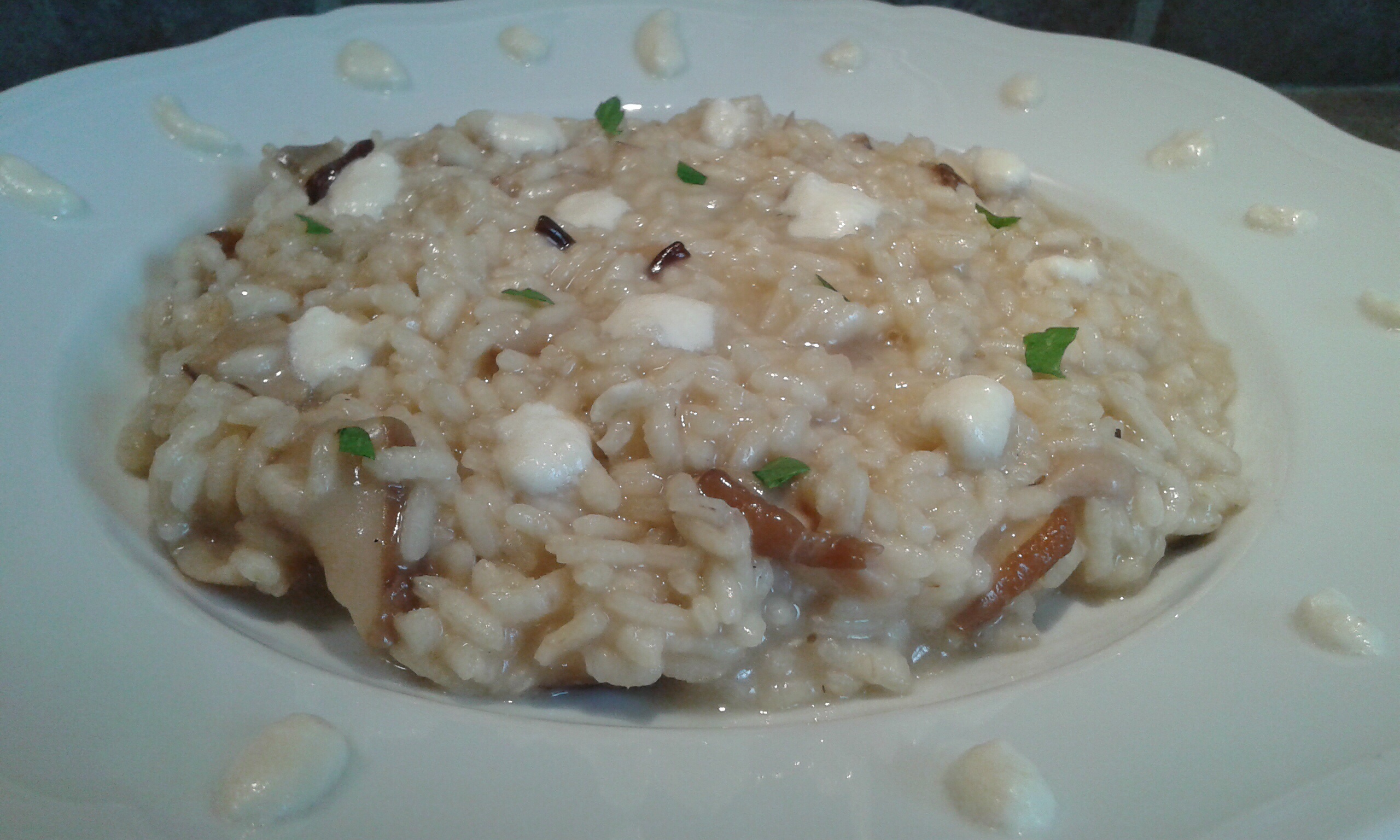 Risotto con i funghi