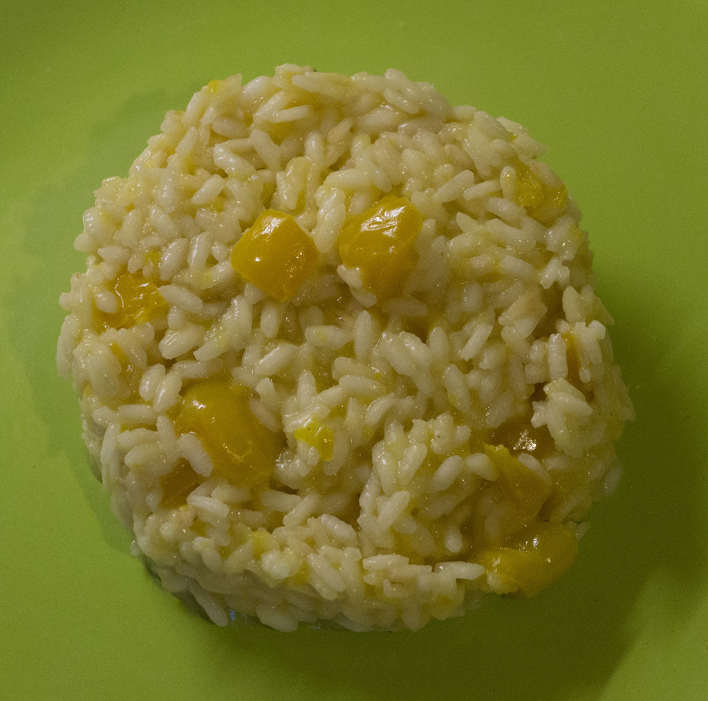 Risotto con i peperoni