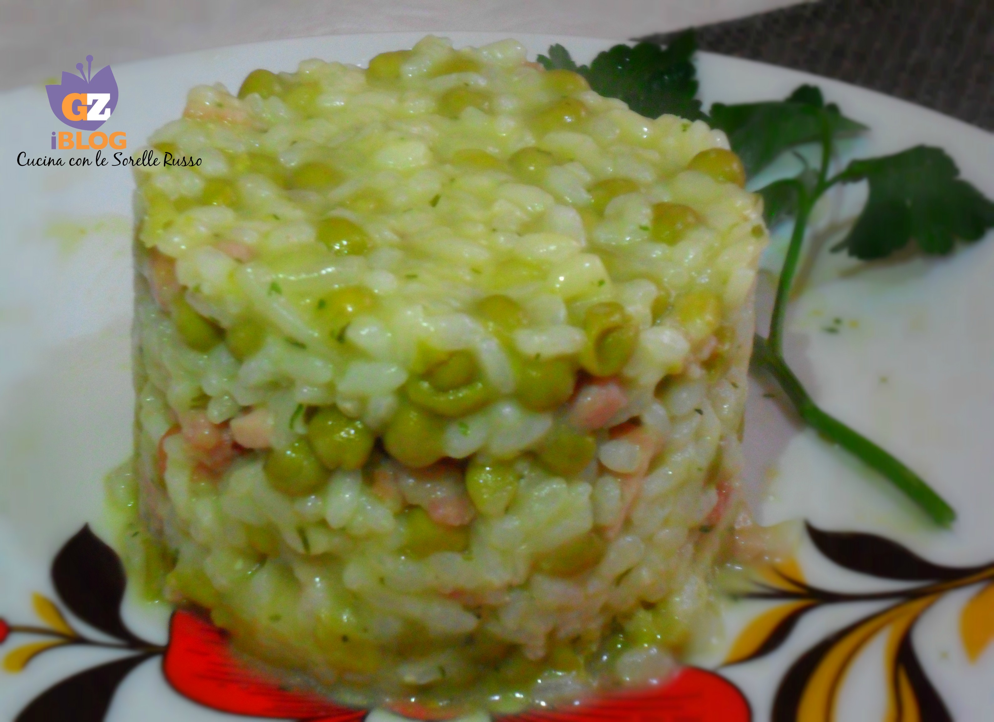 Risotto con i piselli