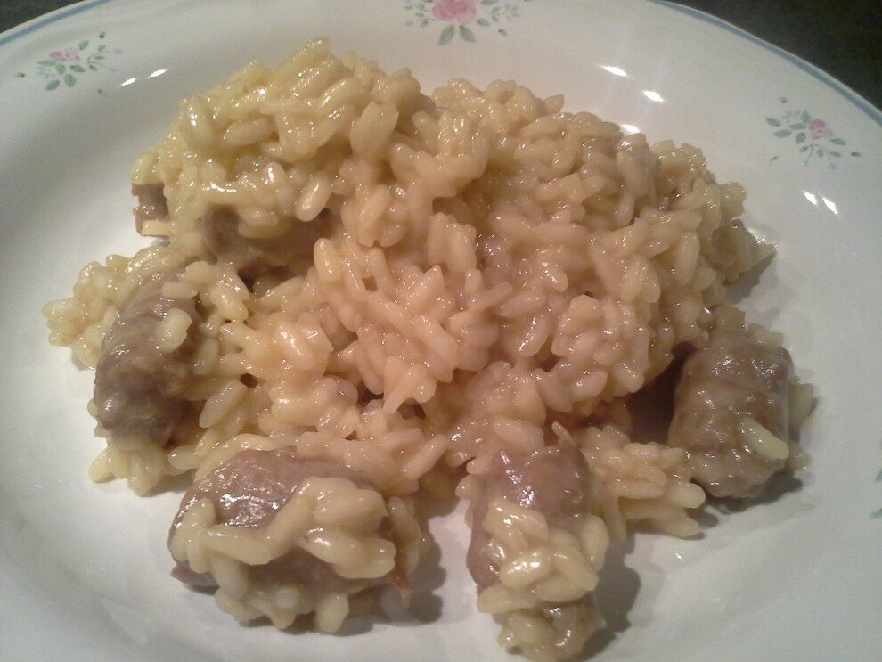 Risotto con la luganega