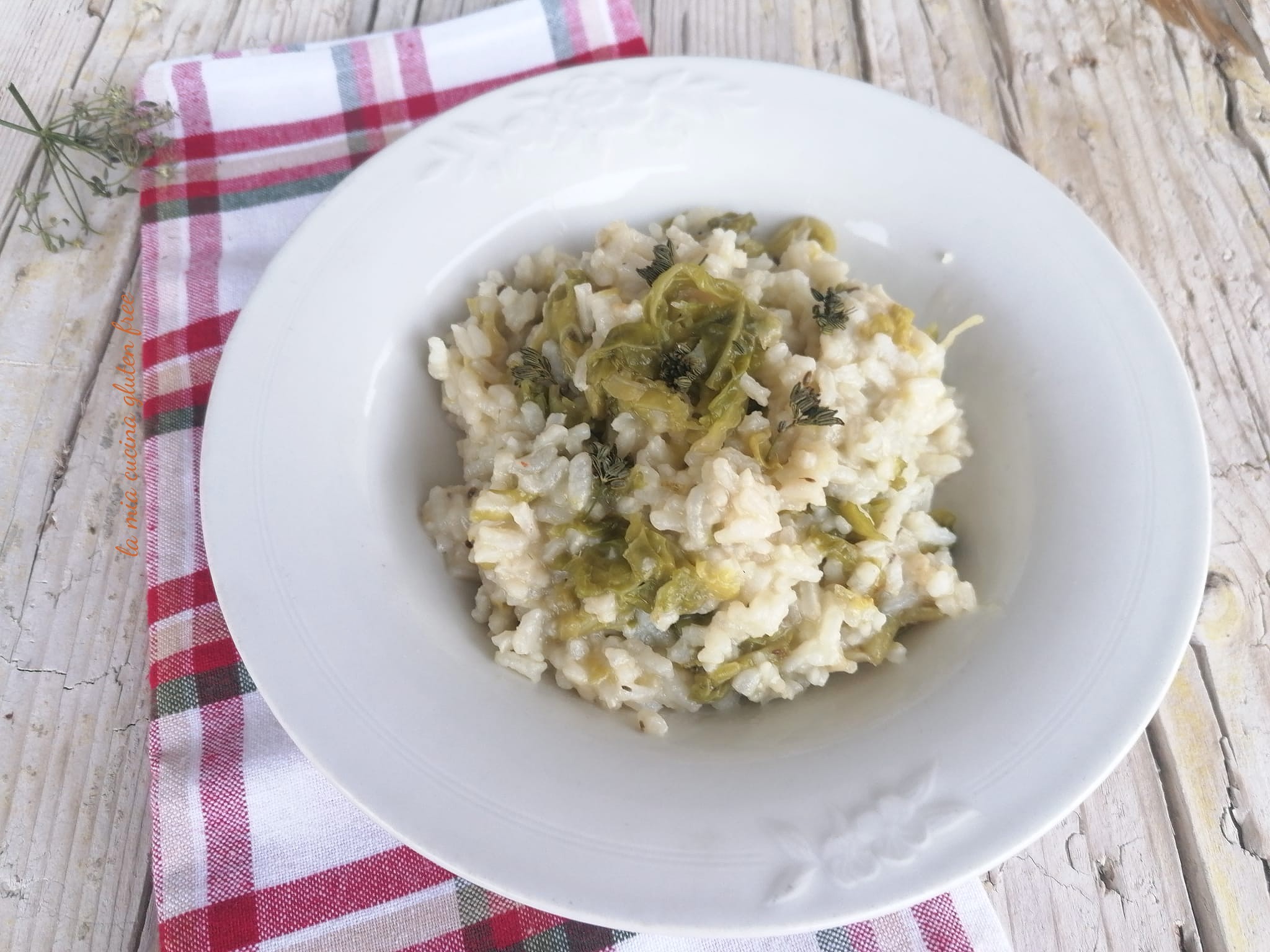 Risotto con la verza