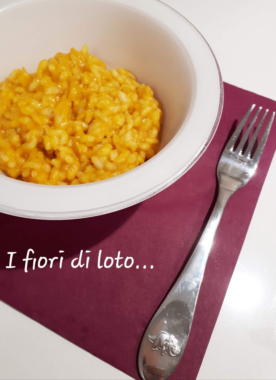 Risotto con la zucca (per bambini)