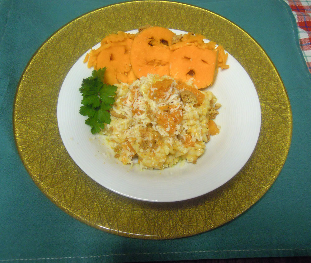 RISOTTO CON LA ZUCCA