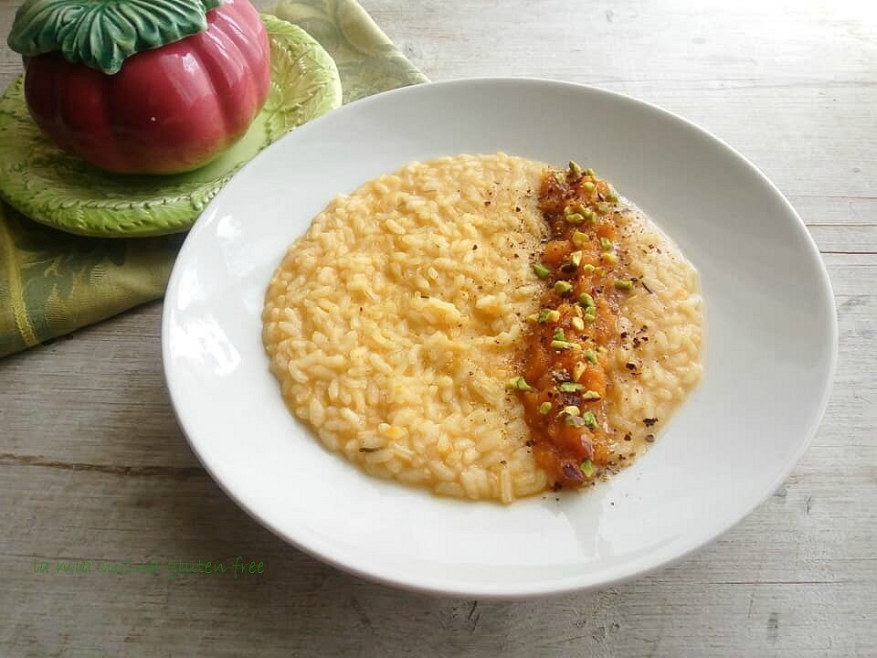Risotto con la zucca