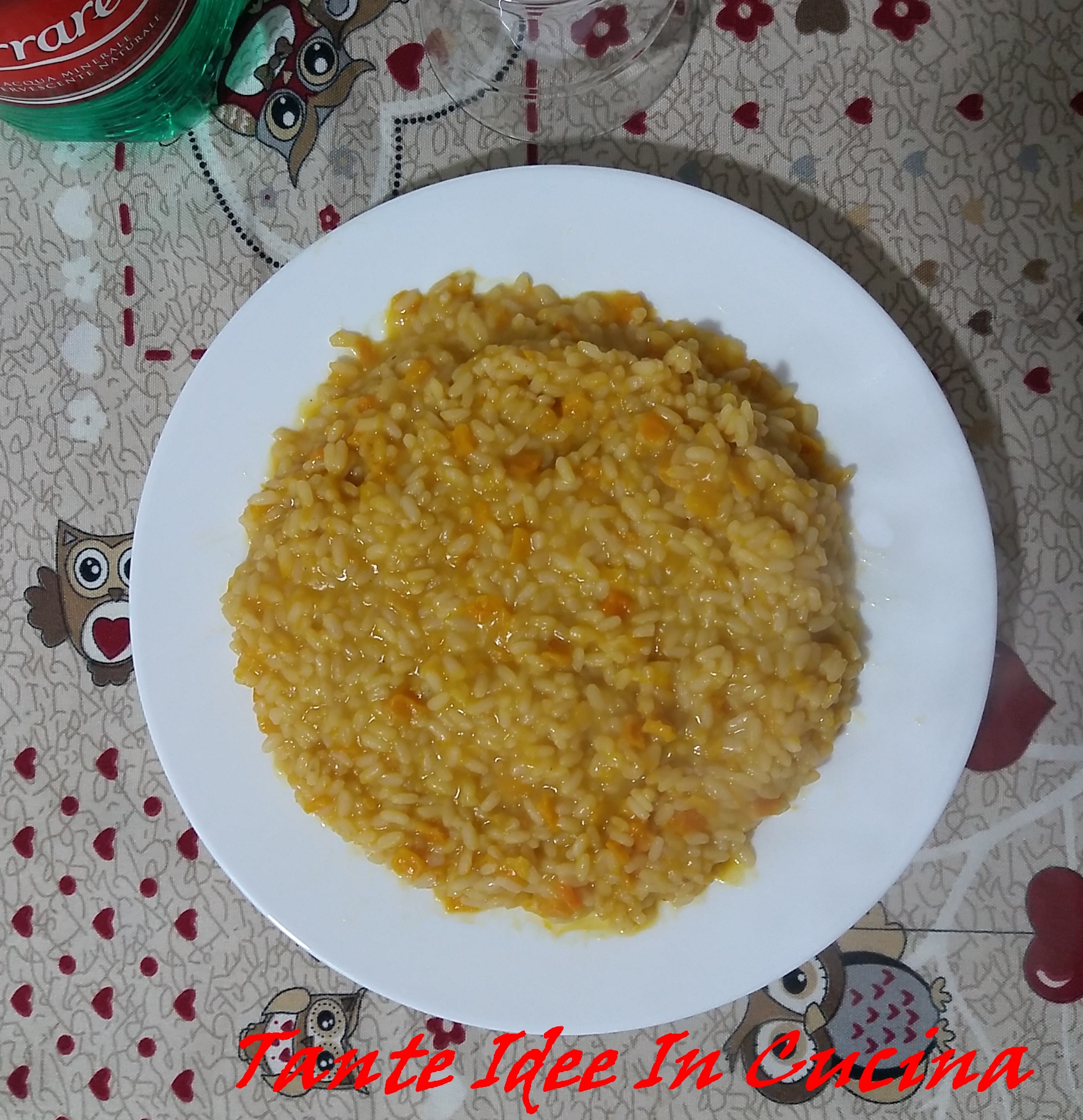 Risotto con la zucca