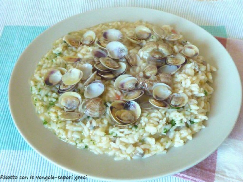 Risotto con le vongole