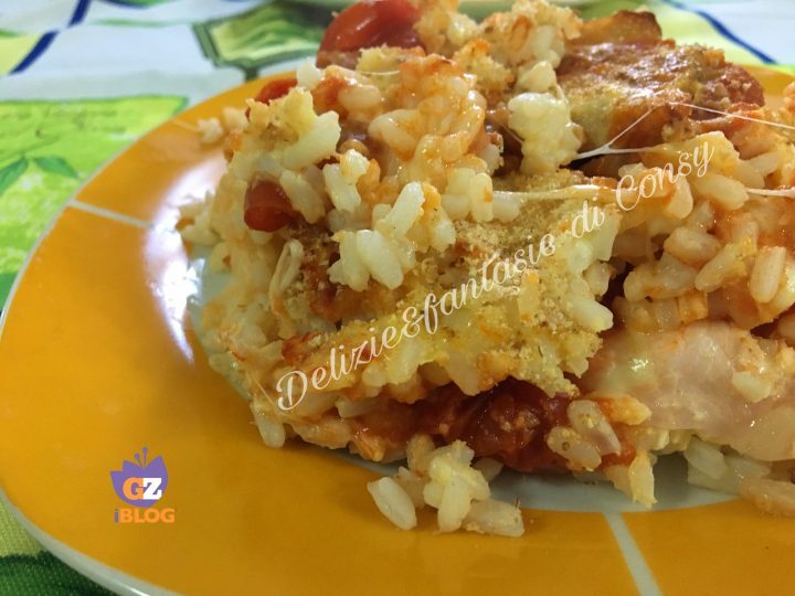 Risotto con mozzarella in carrozza