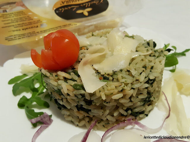 Risotto con ortiche e raspadura bella lodi