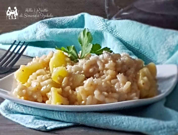 Risotto con patate