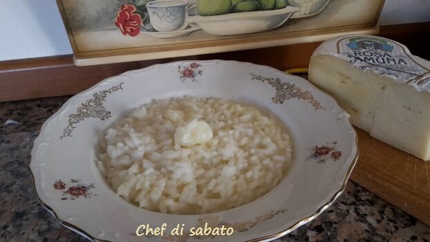 Risotto con rosa camuna