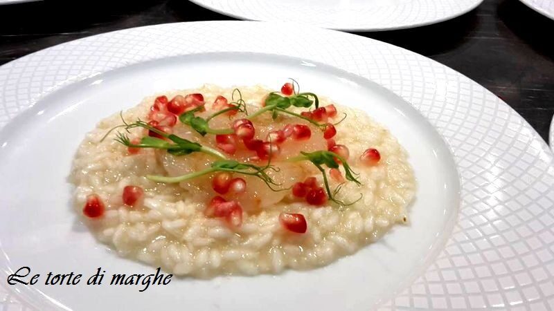 Risotto con scampi al franciacorta……