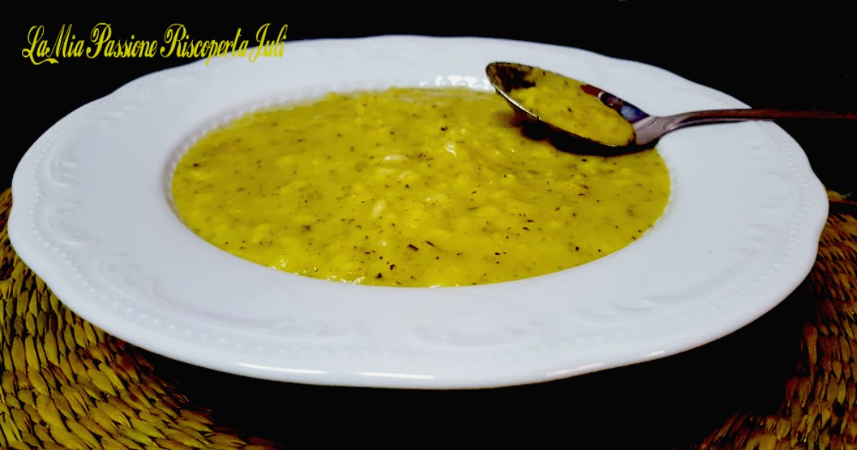 Risotto con zucchina e cavolo cappuccio bimby