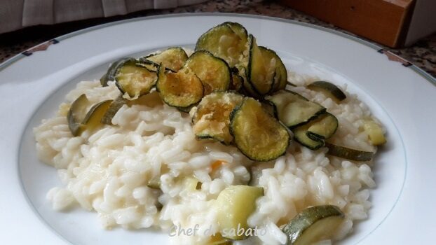 Risotto con zucchine