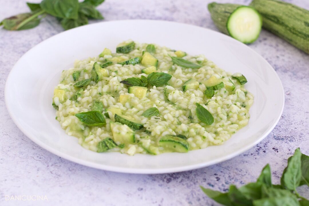 Risotto con zucchine ricetta